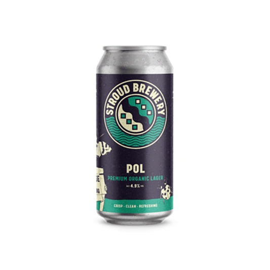 Stroud Brewery Premium Organic Lager POL (44cl Can)